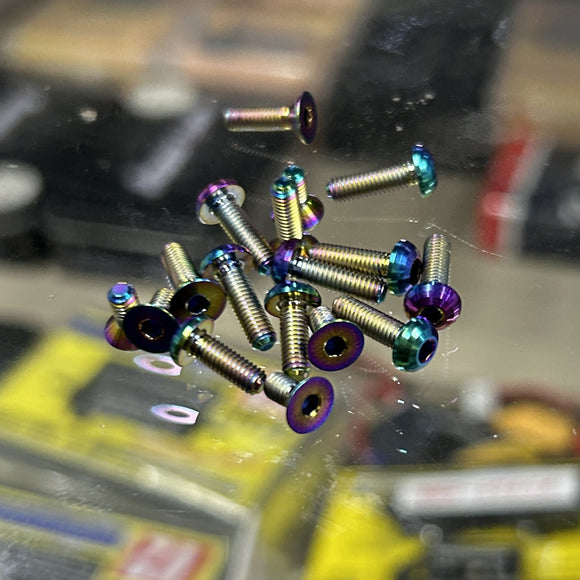 M3 TITANIUM Screws For Team Associated RC10B74.2