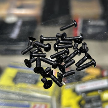 Buy black M3 TITANIUM Screws For Team Associated RC10B84 With Buggy Nuts