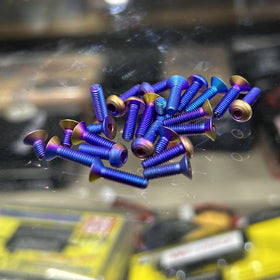 Buy candy M3 TITANIUM Screws For Team Associated RC10B84 With Buggy Nuts