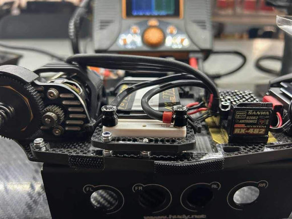 JSM Hobby TITANIUM Battery Grips with bullet plugs 4/5mm