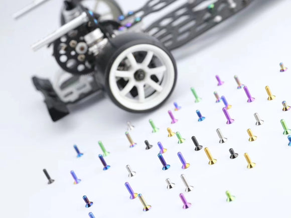 M3 TITANIUM Screw For OVERDOSE GALM V2 94PCS