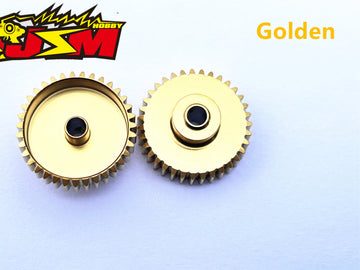 Buy golden Normal VersionTitanium 48Pitch Pinion Gear 27-35T Ultra precision motor Gear