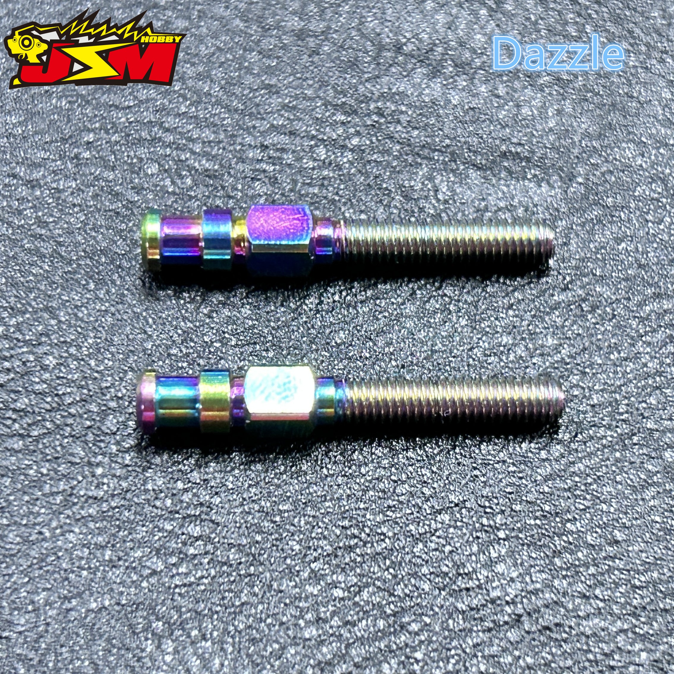 TItanium Front Upper Arm trunbuckle set For OVERDOSE Replacement