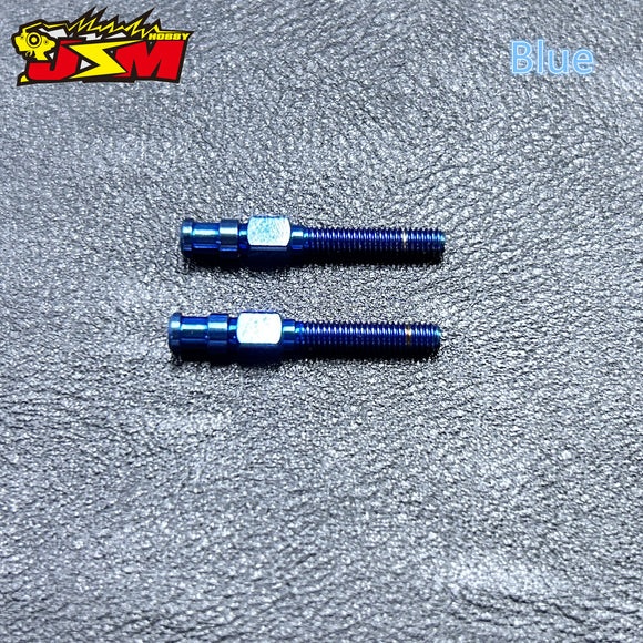 TItanium Front Upper Arm trunbuckle set For OVERDOSE Replacement OD2997  2pcs