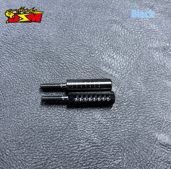 TItanium optional parts For OVERDOSE Adjustable 0.8-14.8 mm OD2862/OD2863/OD2864 Front Suspension Arm trunbuckle set 2pcs