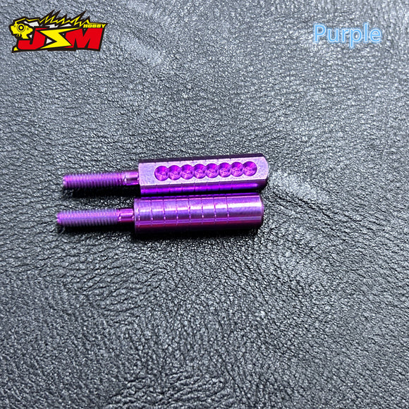 TItanium optional parts For OVERDOSE Adjustable 0.8-14.8 mm OD2862/OD2863/OD2864 Front Suspension Arm trunbuckle set 2pcs