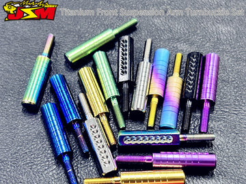 TItanium optional parts For OVERDOSE Adjustable 0.8-14.8 mm OD2862/OD2863/OD2864 Front Suspension Arm trunbuckle set 2pcs（副本）