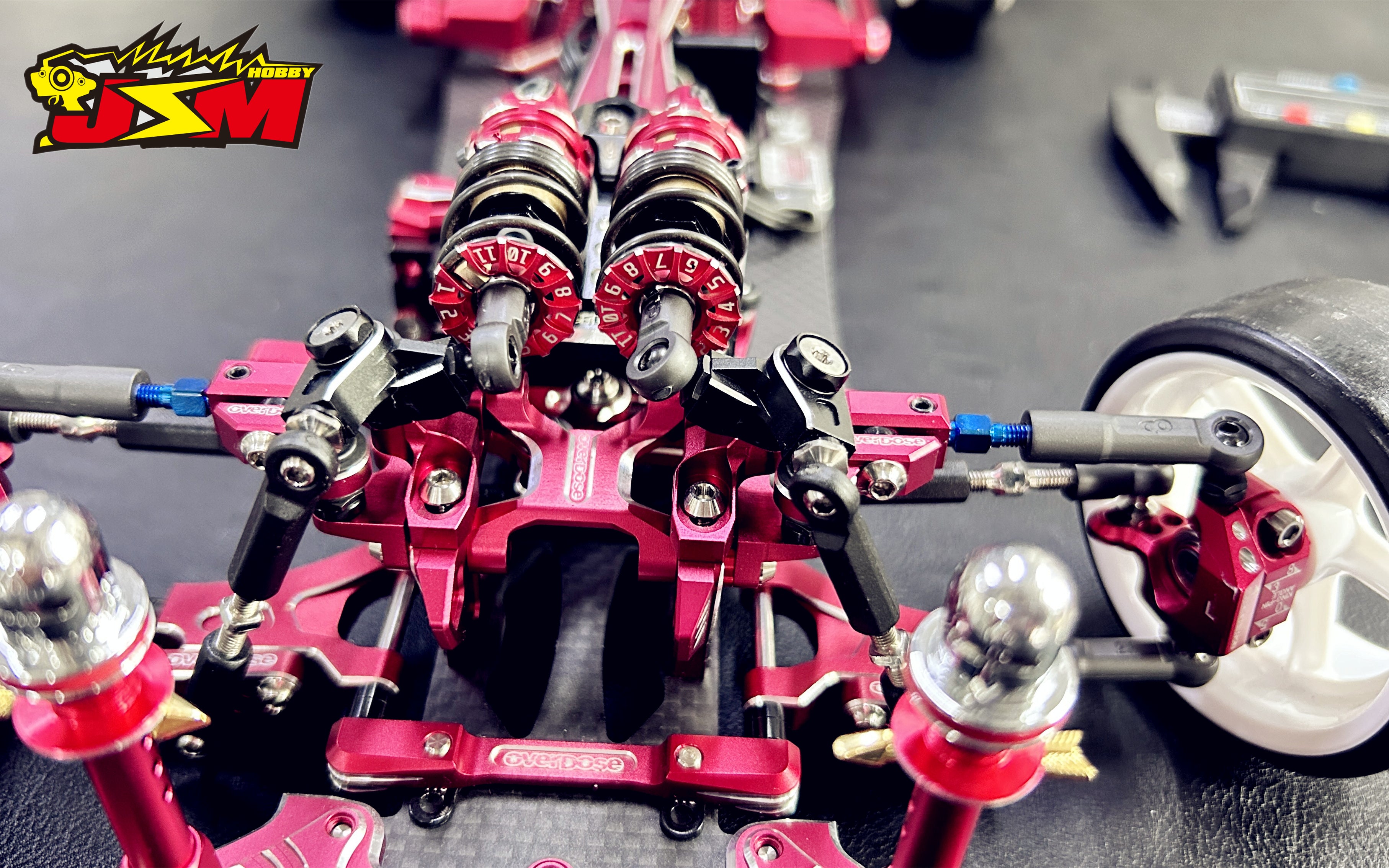 TItanium optional parts For OVERDOSE Adjustable 0.8-14.8 mm OD2862