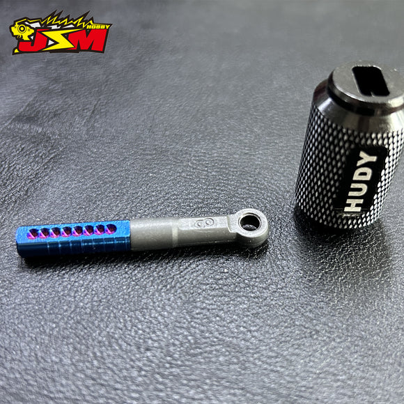 TItanium optional parts For OVERDOSE Adjustable 0.8-14.8 mm OD2862/OD2863/OD2864 Front Suspension Arm trunbuckle set 2pcs