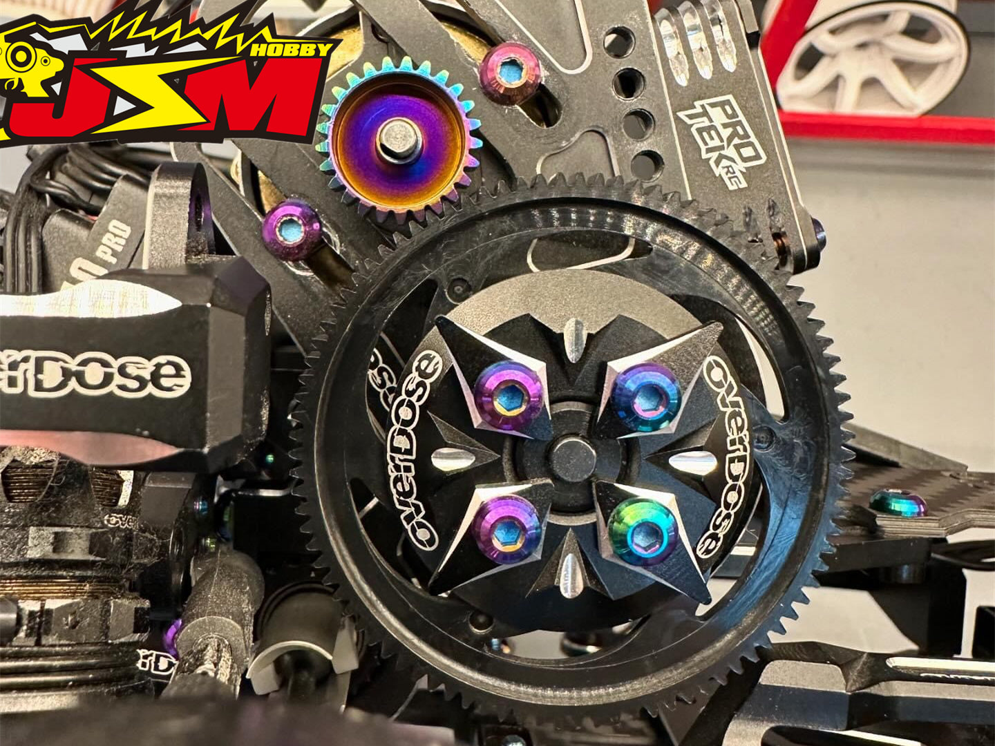 Limited Edition Titanium 48Pitch Pinion Gear 15-40T Ultra precision motor Gear in stock now