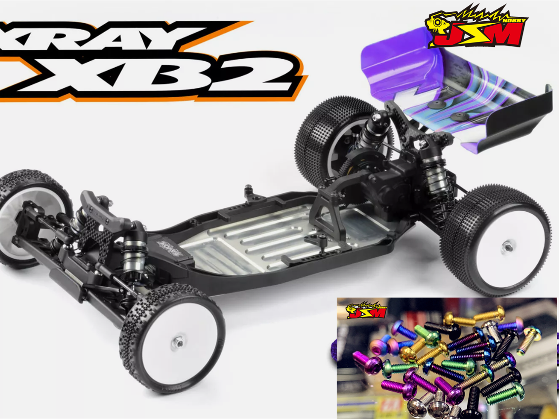 M3 TITANIUM Screw 8 colors optional For XRARY XB2 24 | jsm-hobby
