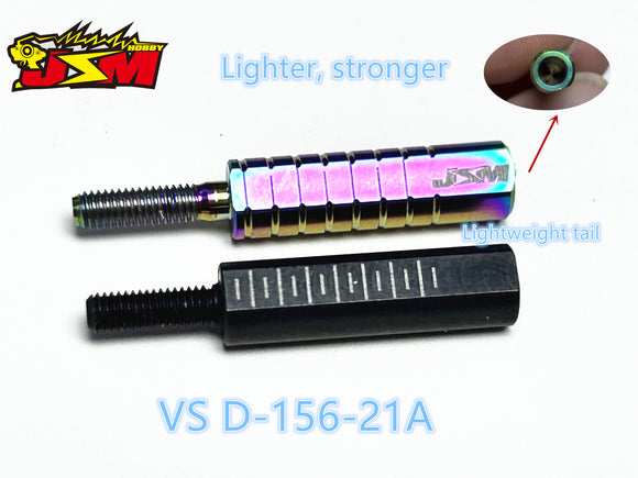 Titanium optional parts 21/30mm Rod End Adapter Replace D-156-21A and D-156-30A Adjustable Front Suspension Arm trunbuckle set 2pcs