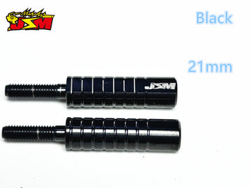 Buy black Titanium optional parts 21/30mm Rod End Adapter Replace D-156-21A and D-156-30A Adjustable Front Suspension Arm trunbuckle set 2pcs