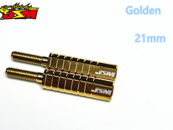 Titanium optional parts 21/30mm Rod End Adapter Replace D-156-21A and D-156-30A Adjustable Front Suspension Arm trunbuckle set 2pcs