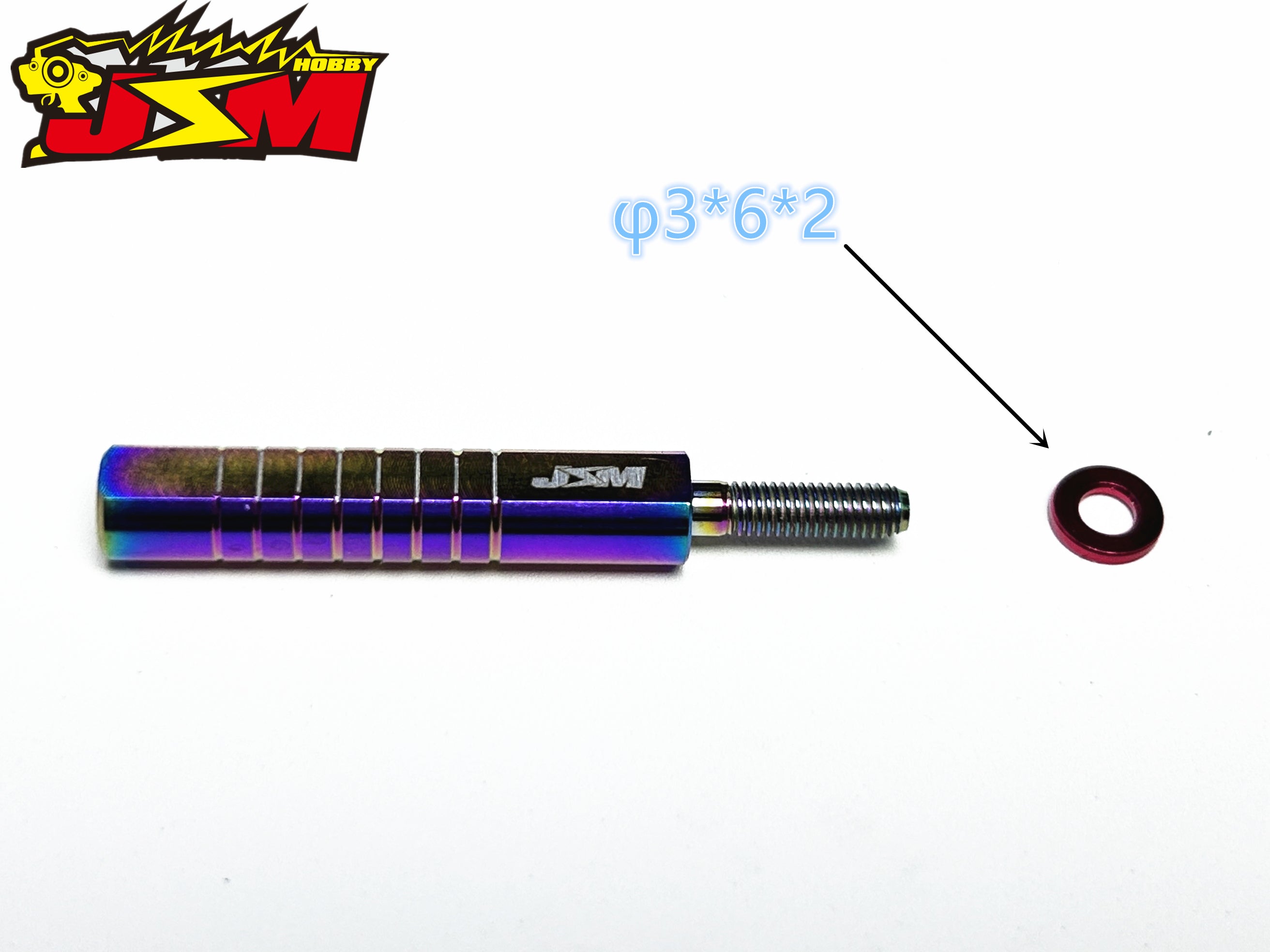 Titanium optional parts 21/30mm Rod End Adapter Replace D-156-21A and D-156-30A Adjustable Front Suspension Arm trunbuckle set 2pcs