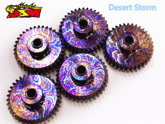 Limited Edition Titanium 48Pitch Pinion Gear 15-40T Ultra precision motor Gear in stock now