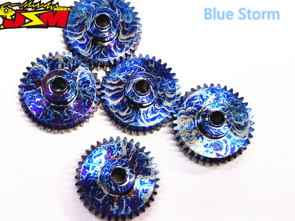 Limited Edition Titanium 48Pitch Pinion Gear 15-40T Ultra precision motor Gear in stock now