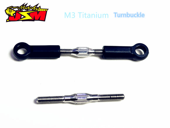 M3 Titanium Turnbuckle For Drift Chassis &Racing Chassis 16/18/22/24/28/32/36/40/44/mm