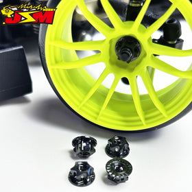 Buy black M4 Titanium Wheel Nuts For Drift Chassis &amp;Racing Chassis 8 colours