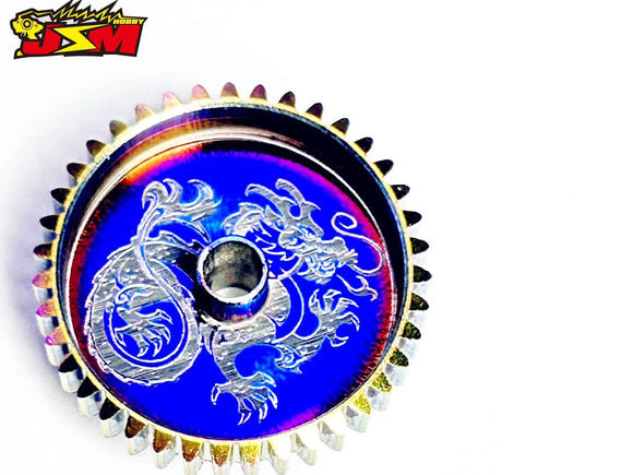 DIY  Personal Patterns Titanium 48Pitch Pinion Gear 25-40T Ultra precision motor Gear