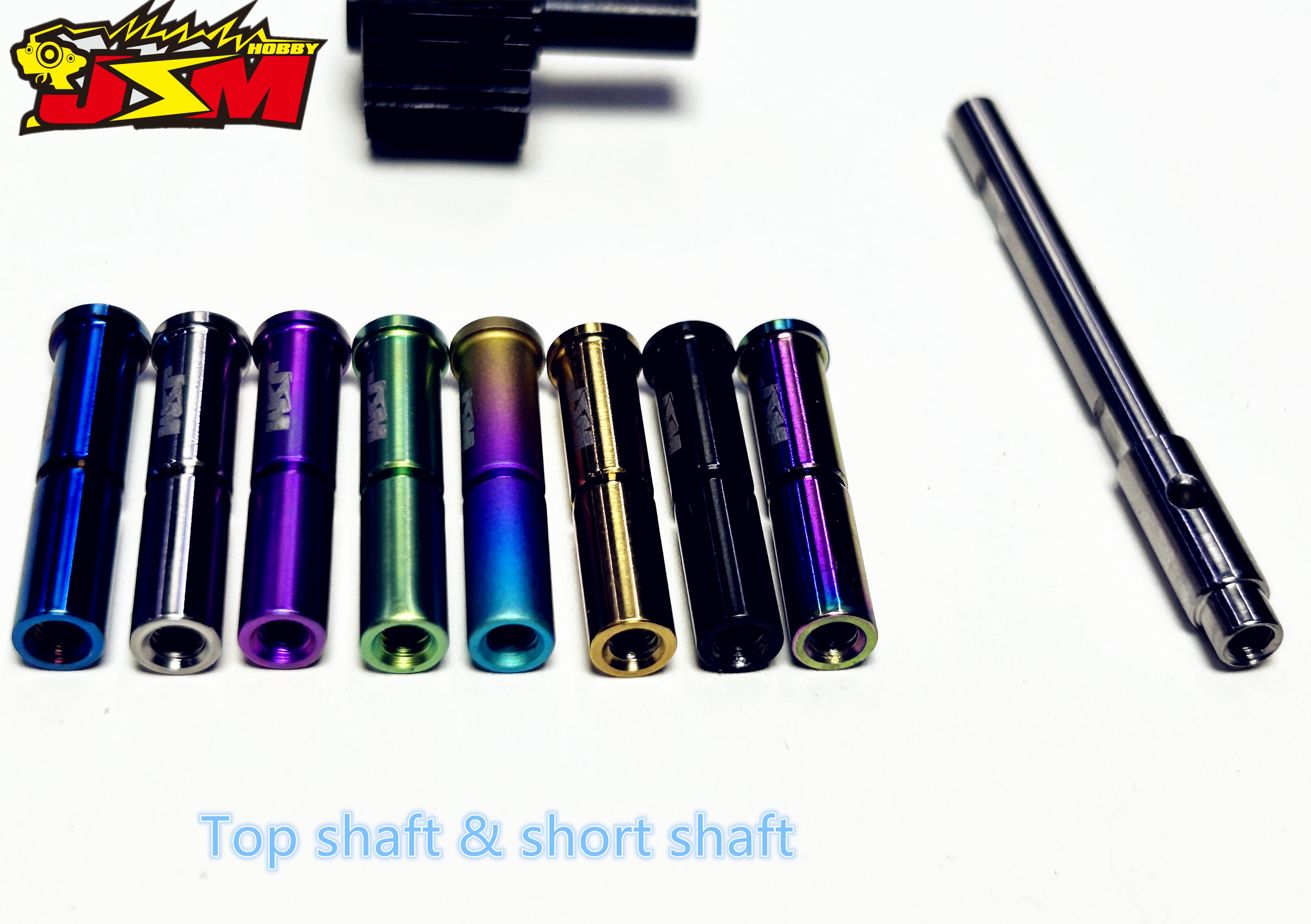 Titanium Sort Shaft For OVERDOSE Galm Type-2 transmission 8 Colours