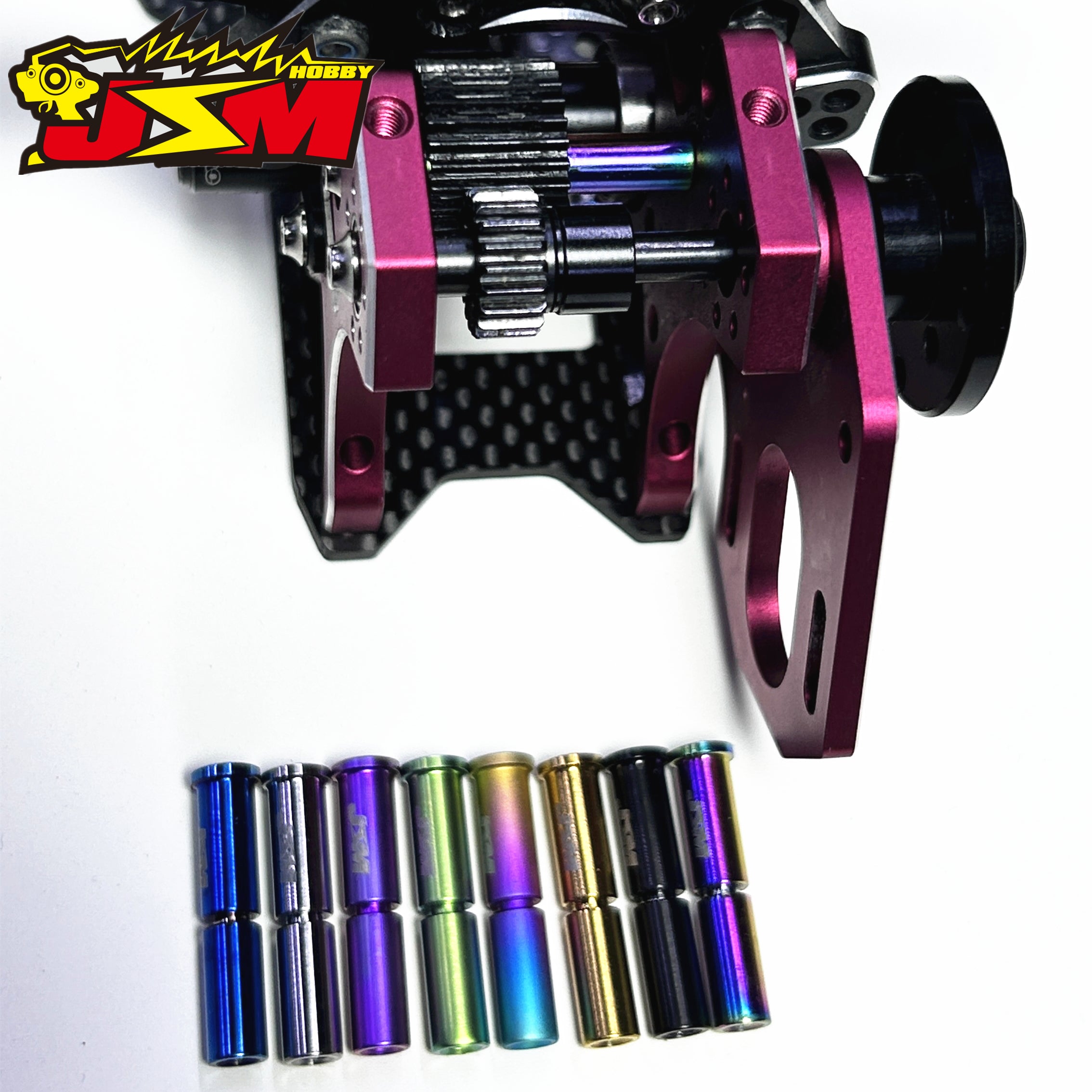Titanium Sort Shaft For OVERDOSE Galm Type-2 transmission 8 Colours