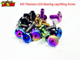 M3 Titanium LCG Bearing cap/Wing  Screw XR-302590(2pcs)