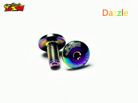 Buy dazzle M3 Titanium LCG Bearing cap/Wing  Screw XR-302590(2pcs)