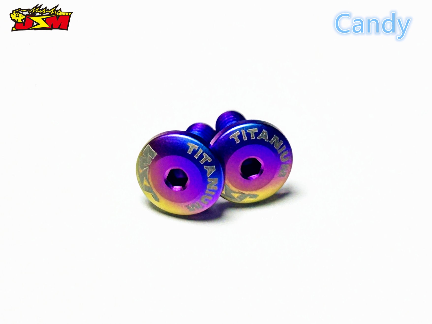Buy candy M3 Titanium LCG Bearing cap/Wing  Screw XR-302590(2pcs)