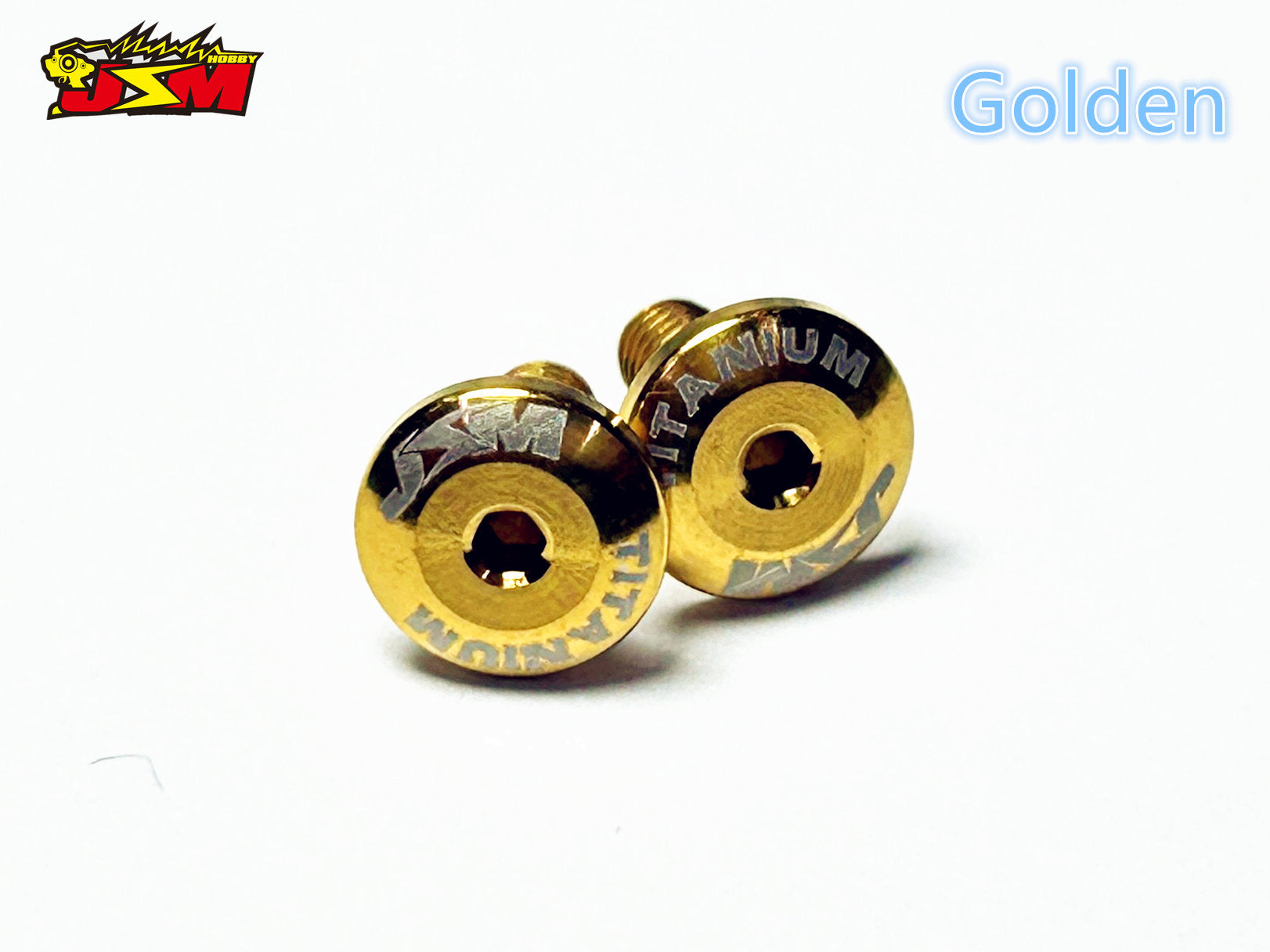 Buy golden M3 Titanium LCG Bearing cap/Wing  Screw XR-302590(2pcs)