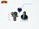 M3 Titanium LCG Bearing cap/Wing  Screw XR-302590(2pcs)-7