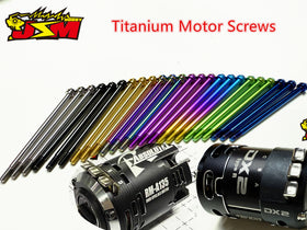 M2.5 Titanium Motor Screws For  ReveD ABSOLUTE 1& YOKOMO DX2& KEYENCE Acuvance Luxon Agile - 0