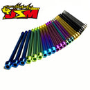 M2.5 Titanium Motor Screws For  ReveD ABSOLUTE 1& YOKOMO DX2& KEYENCE Acuvance Luxon Agile-1