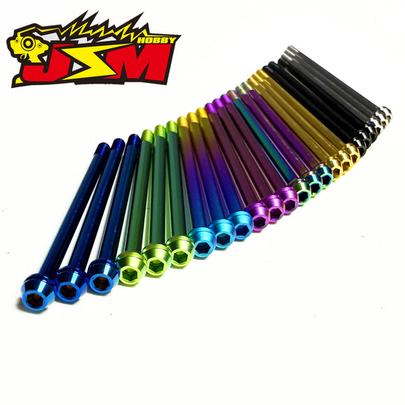 M2.5 Titanium Motor Screws For  ReveD ABSOLUTE 1& YOKOMO DX2& KEYENCE Acuvance Luxon Agile