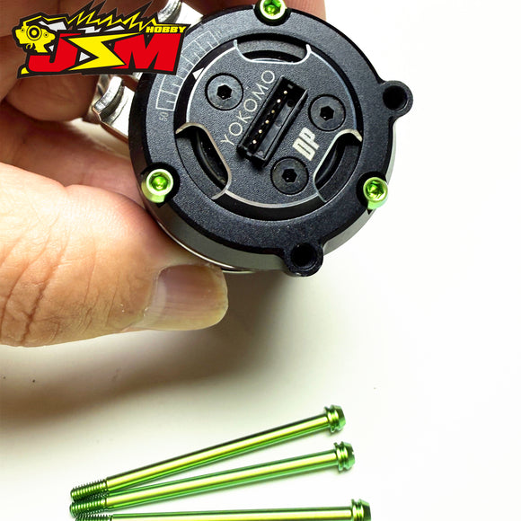 M2.5 Titanium Motor Screws For  ReveD ABSOLUTE 1& YOKOMO DX2& KEYENCE Acuvance Luxon Agile