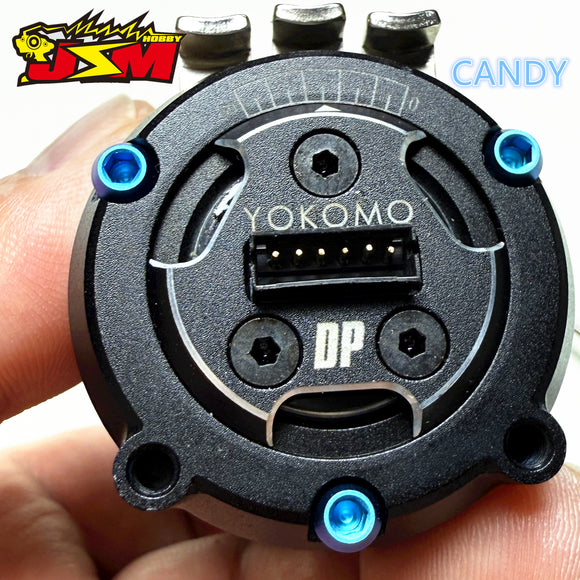 M2.5 Titanium Motor Screws For  ReveD ABSOLUTE 1& YOKOMO DX2& KEYENCE Acuvance Luxon Agile