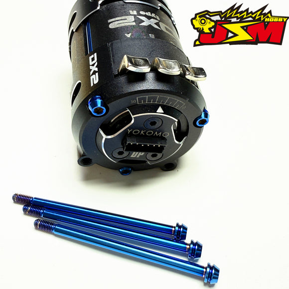 M2.5 Titanium Motor Screws For  ReveD ABSOLUTE 1& YOKOMO DX2& KEYENCE Acuvance Luxon Agile