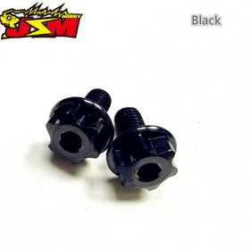 Buy black Jsm Hobby Titanium Motor Mount Screws Two Lives 6mm/8mm For 1/10 Drift &amp;On Road&amp; Off Road