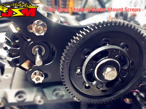 Jsm Hobby Titanium Motor Mount Screws Two Lives 6mm/8mm For 1/10 Drift &On Road& Off Road