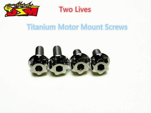 Jsm Hobby Titanium Motor Mount Screws Two Lives 6mm/8mm For 1/10 Drift &On Road& Off Road