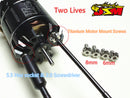 Jsm Hobby Titanium Motor Mount Screws Two Lives 6mm/8mm For 1/10 Drift &On Road& Off Road-14