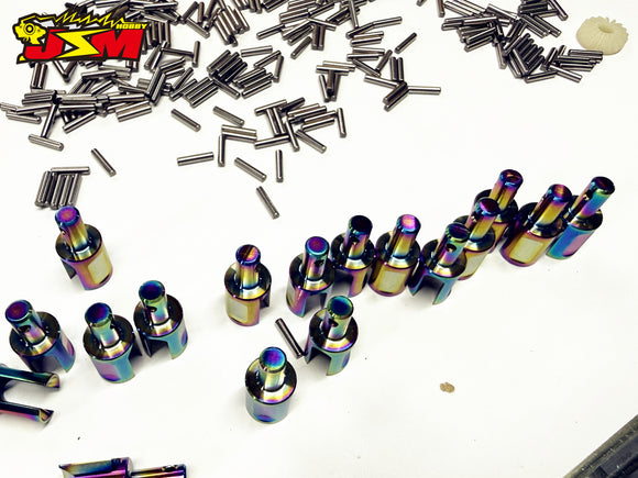 Titanium Drive Cups For Yokomo Gear Diff 8 Colours V2