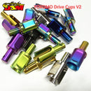 Titanium Drive Cups For Yokomo Gear Diff 8 Colours V2-1