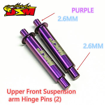 TItanium optional parts For Shibata GRK5-R Front Upper Arm Hinge Pin Shafts (2) Replace R31S014