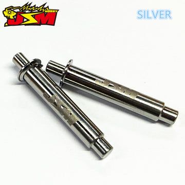 Buy silver TItanium optional parts For Shibata GRK5-R Front Upper Arm Hinge Pin Shafts (2) Replace R31S014