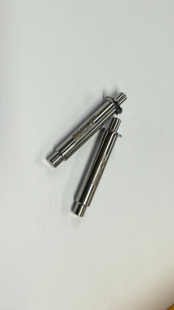 TItanium optional parts For Shibata GRK5-R Front Upper Arm Hinge Pin Shafts (2) Replace R31S014
