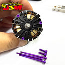 JSM HOBBYTitanium  Motor Screws Set Of HOBBBYWING G5 Special Non-Magnetic Strength Makes The Motor Lighter By 1.6g-16