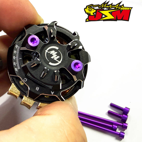 JSM HOBBYTitanium  Motor Screws Set Of HOBBBYWING G5 Special Non-Magnetic Strength Makes The Motor Lighter By 1.6g