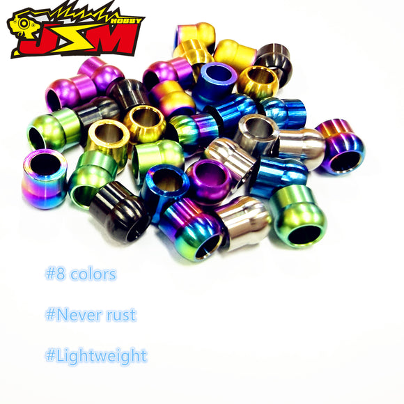 Jsm Hobby Φ3mm Titanium Arm Pin Ball (4) For SHIBATA GRK5 SM-301R31