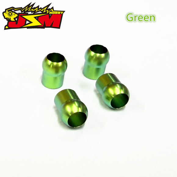 Jsm Hobby 3mm Titanium Arm Pin Ball (4) For REVED RDX&YOKOMO YD2/MD/SD/RD/BD JSM-301